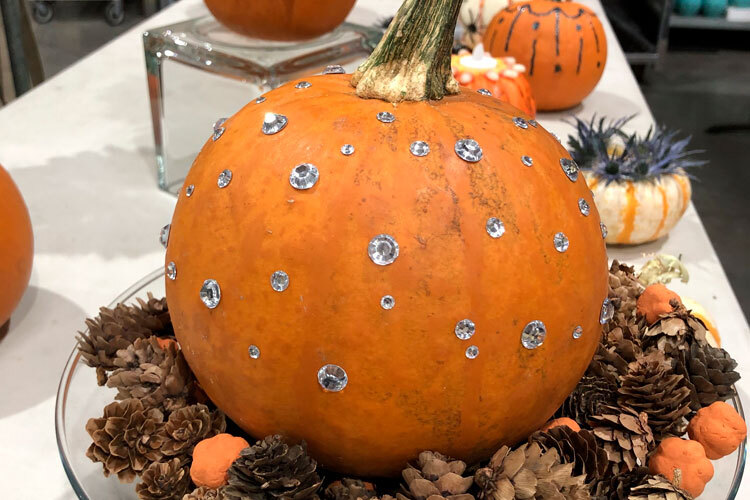 Seasonal Pumpkin Arrangement