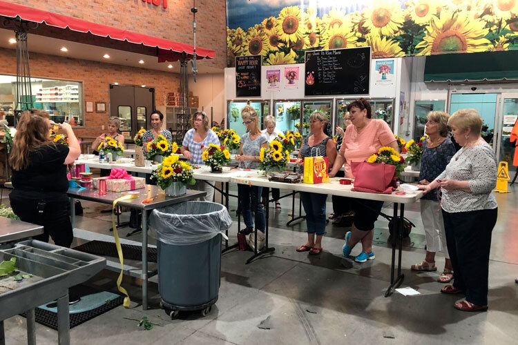 Wine & Design: Summer Bouquet & Bow Making Class