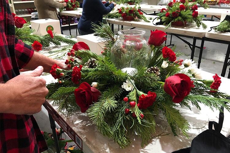 Holiday Table Centerpiece