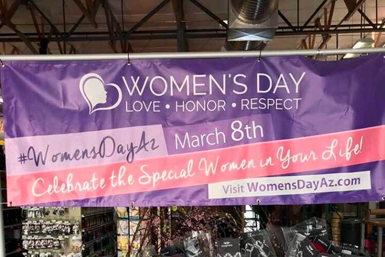 Women's Day Free Flower Giveaway