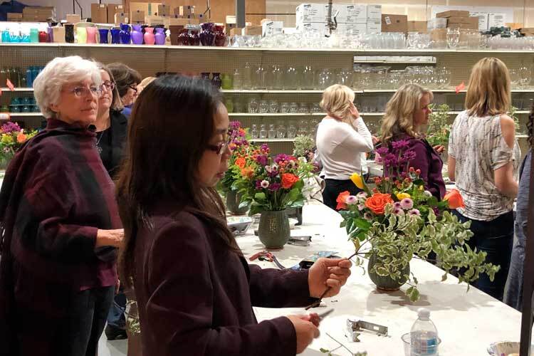 Wine & Design Floral Basics Class