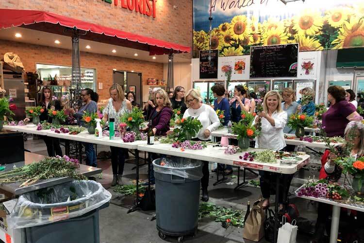 Wine & Design Floral Basics Class