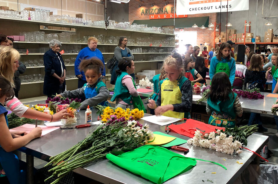 Girl Scouts Flower Badge Workshop